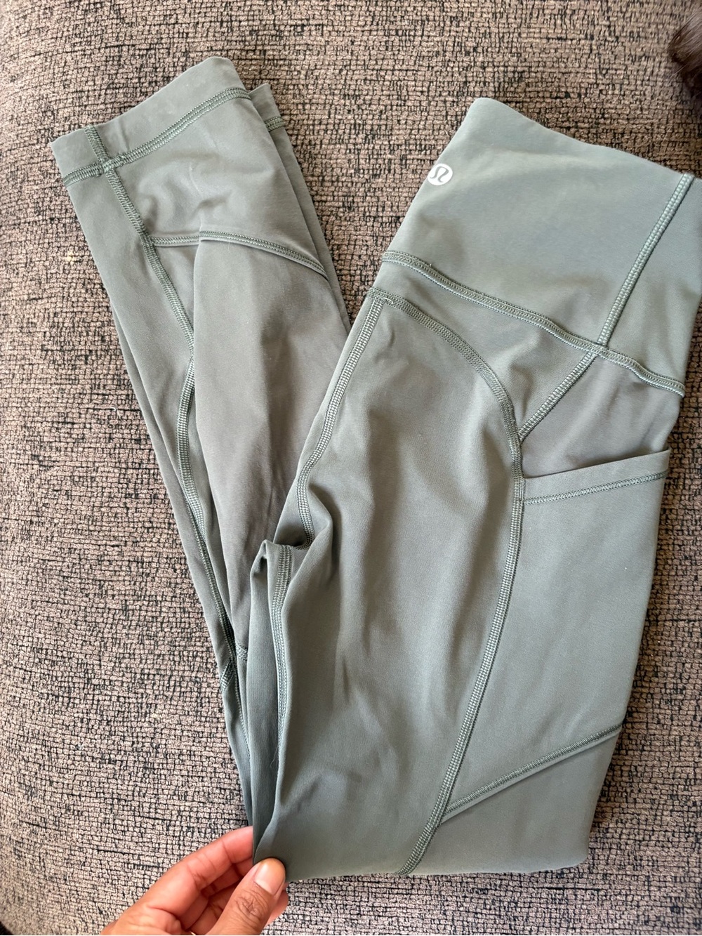 lululemon athletica High-Rise Pocket Leggings - Sage